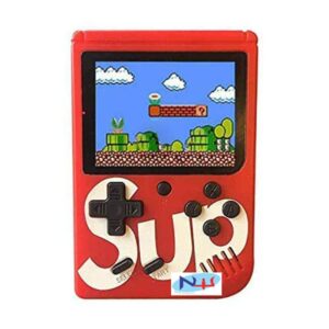 Handheld Video Game Console, Retro Mini Game with 400 Classic Sup Game TV Compatible for Kids, Rechargeable 8 Bit Classic – Colour and Design as per Stock